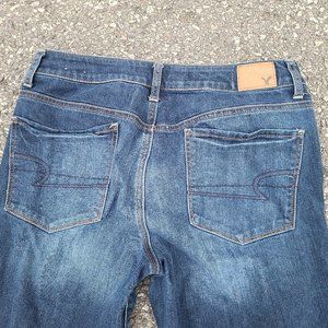 American Eagle stretch women's size 12 Regular Standard 31 x 27.25 jeans womens